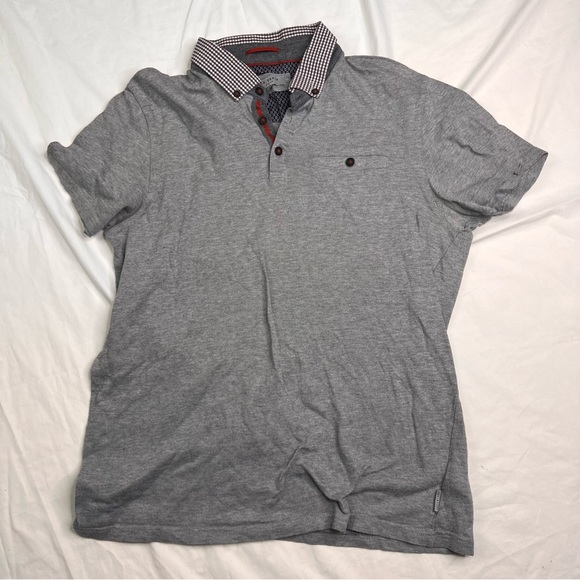 Ted Baker London Bundle 2 Short Sleeve Button Collared Polo Shirt Sz 5 L100523 - Picture 2 of 11